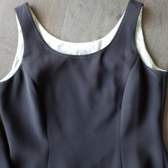 Brown Tahari 3 piece skirt suit set - Picture 3 of 3